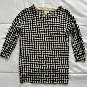 J. Crew Houndstooth Sweater XXS